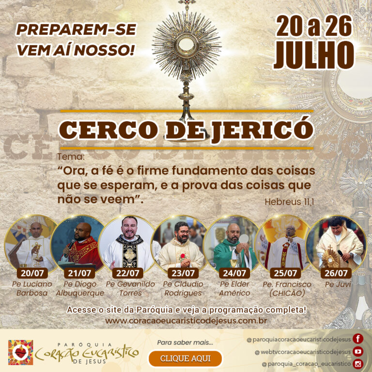 Cerco de Jericó 2025 na Matriz