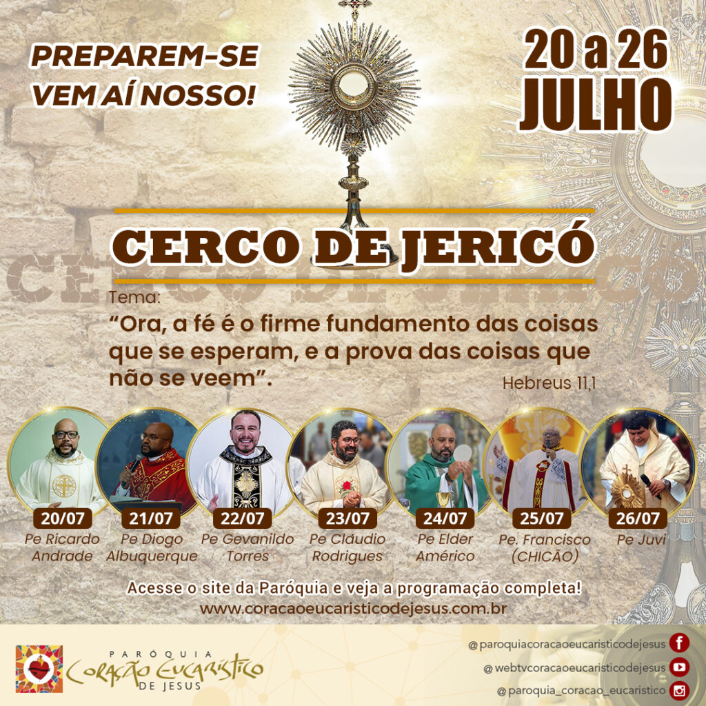 Cerco de Jericó 2025 na Matriz