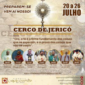 Cerco de Jericó 2025 na Matriz